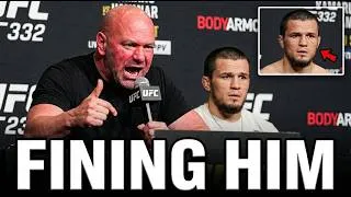 Thumbnail: Dana White RAGES at Usman After His SHOCKING UFC 332 Incident!