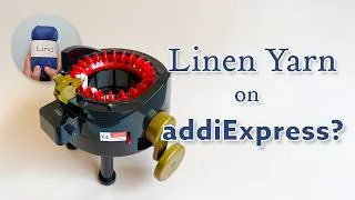 Thumbnail: My Honest Review: Knitting 4-Ply Linen Yarn on addiExpress | BC Garn Lino