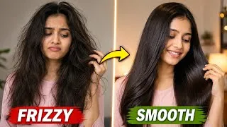 Thumbnail: Dry & Frizzy Hair? Try This Hair Care Routine for Soft, Shiny Hair | #haircare #viral #hair 