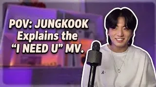 Thumbnail: [ ENG ] Jungkook Explains BTS' I NEED U MV... 💜