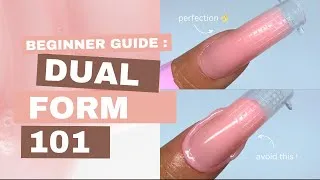 Thumbnail: 💅DUAL FORM 101:  Beginner Guide Poly Nail Gel Nails (CC)