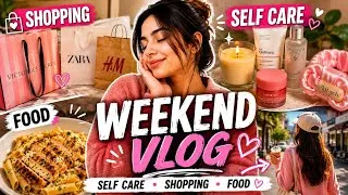 Thumbnail: Weekend Vlog: Shopping, Food & Self-Care 🩷