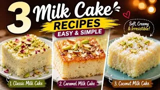 Thumbnail: No Oven Milk Cake Recipe | Soft, Moist & Melt in Your Mouth