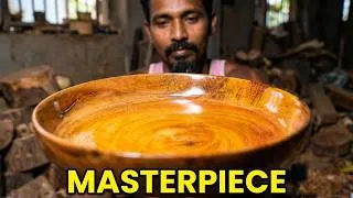 Thumbnail: Turning a Plain Log into a Stunning Wooden Bowl! 🪵✨