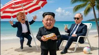 Thumbnail: 3 Mini Leaders Go to the Beach... IT'S A TOTAL DISASTER! 🏖️😂