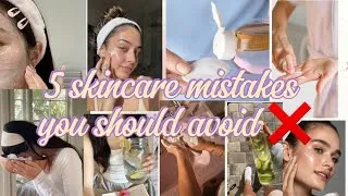 Thumbnail: 💖 5 Common Skincare Mistakes That Are Ruining Your Skin |Glow up with Zara |