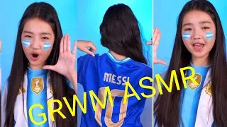 Thumbnail: GRWM ASMR ⚽ Match Day Vibes! Getting Ready to Support My Favorite Soccer Team ❤️🔥 | GlowWithFaNas