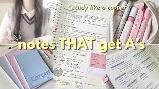 Thumbnail: How to Take Notes Effectively in Class (note-taking tips)