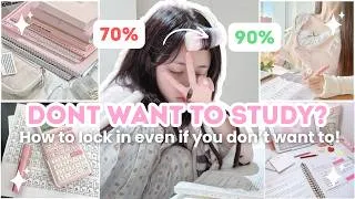 Thumbnail: How to FORCE Yourself to Study When You DON’T Feel Like It