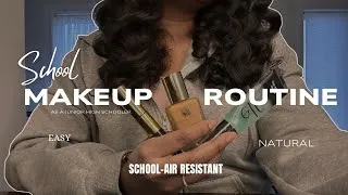 Thumbnail: School Makeup Routine | Effortless, Natural, School-Air Resistant 🤍✨🎀
