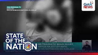 Thumbnail: Brain failure and traumatic brain injury, ikinasawi ng 8-anyos na estudyante | SONA