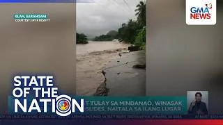 Thumbnail: Ilang bahay at tulay sa Mindanao, winasak ng baha; Landslides, naitala sa ilang lugar | SONA