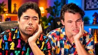 Thumbnail: Magnus Carlsen’s INSANE Queen Offer Left Hikaru STUNNED