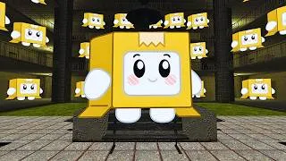 Thumbnail: SUPER Boxy Nextbot CHASE in MC Maps I Garry's Mod Nextbots