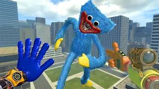 Thumbnail: Huggy Wuggy and All Poppy Playtime Monsters Are Attacking the City! | Garry's Mod