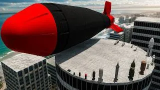 Thumbnail: GMod Physics Test: Huge Explosion vs City Map