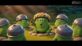 Thumbnail: Angry Birds: 😂 King Pig Tried Yoga... | AI Fan Animation