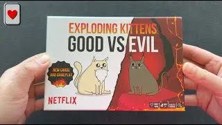 Thumbnail: 【Unbox】Exploding Kittens: Good vs. Evil Edition