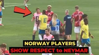 Thumbnail: Haaland & Norway Players SHOW RESPECT to Emotional Neymar After Brazil Exit 😢🤝