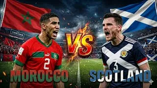Thumbnail: Morocco vs Scotland | World Cup 2026 🏆