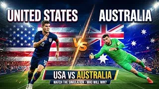 Thumbnail: USA vs Australia | Soccer Simulation 2026