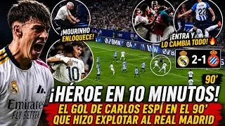 Thumbnail: 🚨 ¡ESPÍ SALVÓ A MOURINHO! El Gol en el 90' que Hizo Estallar al Real Madrid