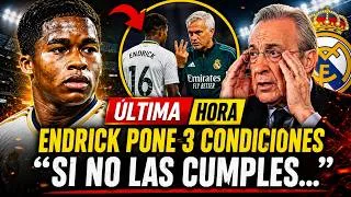 Thumbnail: 🚨 ¡BOMBA EN EL REAL MADRID! Las 3 condiciones de Endrick que podrían cambiar su futuro