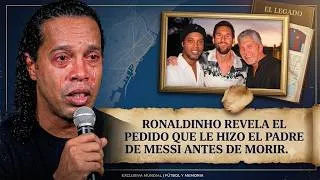 Thumbnail: El PACTO DE HONOR de Ronaldinho con el Padre de Messi antes de partir 💔