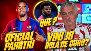 Thumbnail: COMFIRMADO ! GRABRIEL JESUS NO BARÇA !! MOURINHO SE COMPLICA NO REAL E MAIS