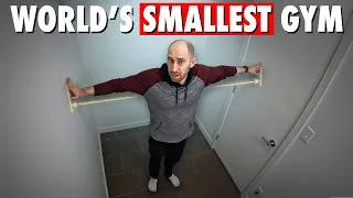 Thumbnail: I Built the World's Smallest Gym in my Pantry