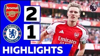 Thumbnail: Arsenal vs Chelsea (2-1) EXTENDED Highlights • Odegaard & Havertz Goal • Premier League