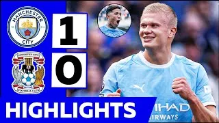 Thumbnail: Manchester City vs Coventry (1-0) Highlights • Haaland Goal & Enzo DEBUT • Premier League