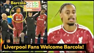 Thumbnail: Barcola Receives Huge Ovation on DEBUT for Liverpool vs Ipswich Town Reactions