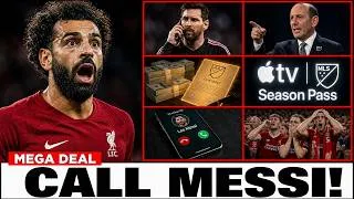 Thumbnail: The MLS Commissioner Told Salah To CALL MESSI And It Might Be The Biggest Signing In League History!