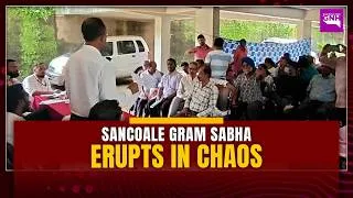 Thumbnail: SANCOALE GRAM SABHA ERUPTS IN CHAOS OVER GARBAGE & MEGA PROJECTS
