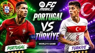 Thumbnail: Portugal 🇵🇹 vs Türkiye 🇹🇷 | Epic Match! 😱 Ronaldo Masterclass | FC Mobile