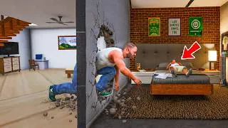 Thumbnail: Franklin FOUND GTA 5 City Portal in INDIAN BIKE DRIVING 3D!