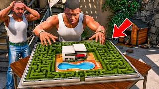 Thumbnail: GTA 5 Franklin Built a Giant Maze Around Indian Bike Driving 3D House!