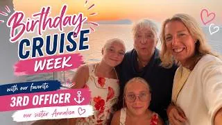 Thumbnail: BIRTHDAY CRUISE WEEK WITH OUR FAVORITE 3RD OFFICER | Goat Morning. Amalfi Coast Ep. 131