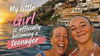 Thumbnail: MY LITTLE GIRL IS OFFICIALLY BECOMING A TEENAGER ❤️ | Goat Morning Amalfi Coast Ep  130