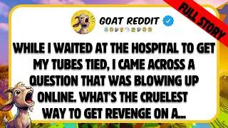Thumbnail: While I waited at the hospital to get my tubes tied, I came across a question that was blowing up...