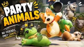 Thumbnail: No friends just chaos in Party Animals