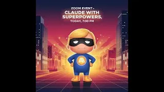 Thumbnail: Claude With SuperPowers (MCP) - איך מוסיפים לקלוד כוחות על?