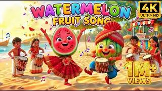 Thumbnail: 🍉 குண்டு குண்டு வாட்டர்மெலன்! | Watermelon Fruit Song | Cute Tamil Kids Song | GoComo