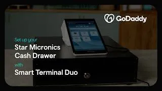 Thumbnail: GoDaddy | Setting up your Star Micronics Cash Drawer with Smart Terminal Duo