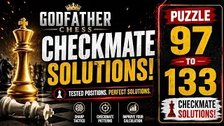 Thumbnail: ♟️ Puzzle #97–#133 — CHECKMATE SOLUTIONS! 🔥