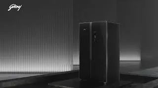 Thumbnail: AI Powered Godrej Side By Side Refrigerators IToughened Glass I Eon Velvet |Opera Black (15 Seconds)