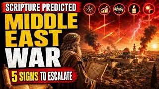 Thumbnail: The MIDDLE EAST WAR Scripture Predicted 2,700 Years Ago — 5 Signs It Is About to Escalate