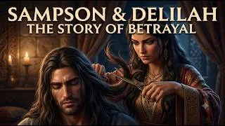 Thumbnail: SAMSON & DELILAH — The Strongest Man Who Lost Everything | The Untold Biblical Story of Betrayal.