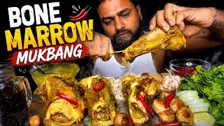Thumbnail: Juicy Bone Marrow Mukbang 🤤🔥 Rich, Fatty & Delicious!